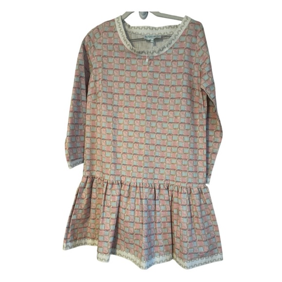 Pink Ruffled Tiered Cowl Neck Sundress - Picture 2 of 5